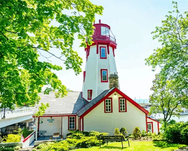kincardine lighthouse canada Diamond Dotz Kincardine Lighthouse Canada Diamond Painting