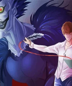 Kira And Ryuk Diamond Painting