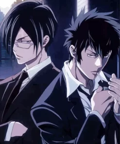 Kogami And Ginoza Diamond Painting
