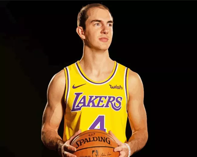 lakers alex caruso Diamond Painst Lakers Alex Caruso Diamond Painting