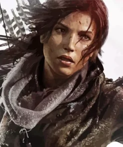 Lara Rise Of The Tomb Raider Diamond Painting