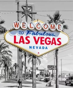 Las Vegas Poster Diamond Painting