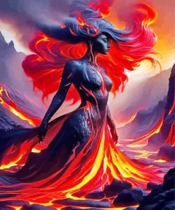 Lava Art Diamond Painting