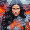 Lava Lady Diamond Painting