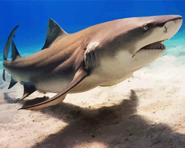 lemon shark Diamond Dotz Lemon Shark Diamond Painting