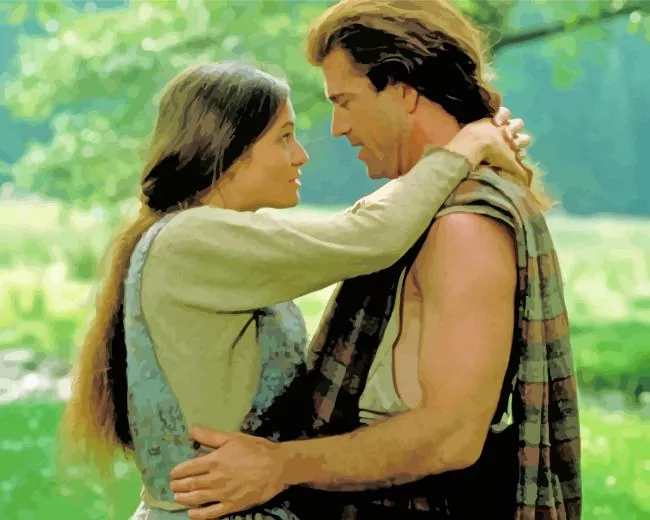 murron and william wallace Diamond Dotz Murron And William Wallace Diamond Painting