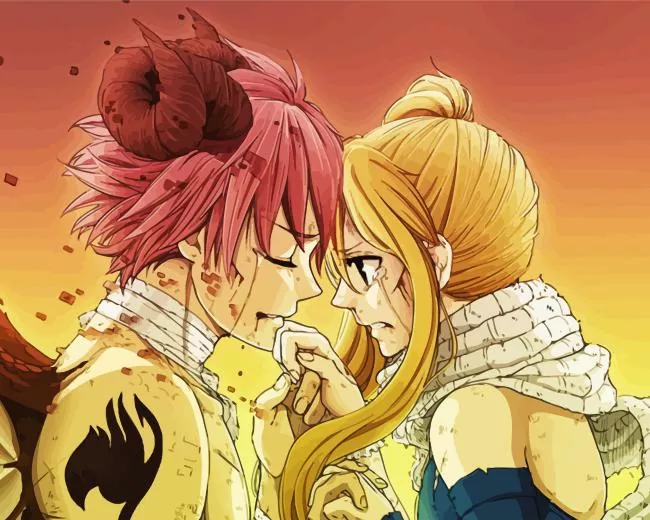 nalu fairy tail art Diamond Dotz Nalu Fairy Tail Art Diamond Painting
