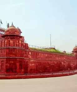 Red Fort India Diamond Painting