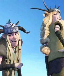 Ruffnut And Tuffnut Diamond Painting