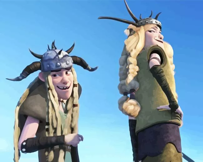 ruffnut and tuffnut Diamond By Numbers Ruffnut And Tuffnut Diamond Painting