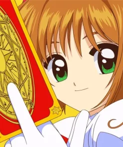 Sakura Kinomoto Character Diamond Painting