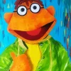 Scooter Muppet Character Diamond Painting