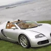 Silver Bugatti Veyron Diamond Painting