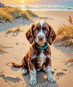 Springer Spaniel Puppy Diamond Painting