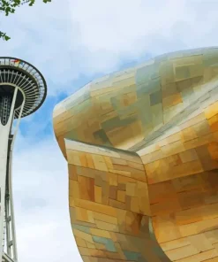 The Space Needle Diamond Painting