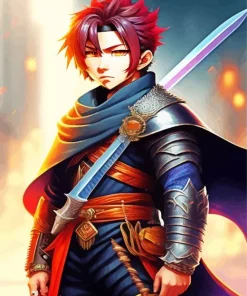 Warrior Boy Diamond Painting