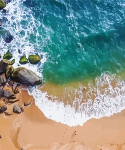 Butterfly Beach Goa Diamond Painting