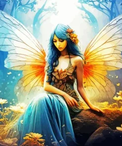Butterfly Fairy Diamond Painting