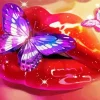 Butterfly On Lips Diamond Painting