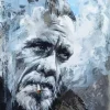 Charles Bukowski Art Diamond Painting