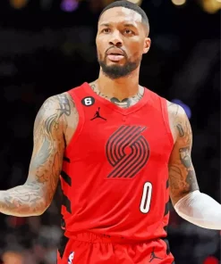 Damian Lillard Diamond Painting