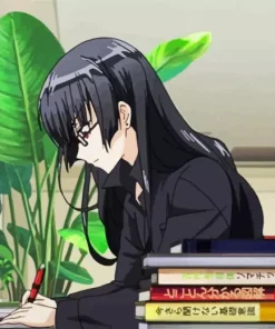 Dog and Scissors Art Diamond Painting