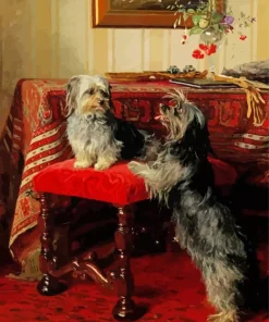 Dot and Cairnach after Otto Weber Diamond Painting