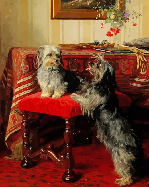 Dot and Cairnach after Otto Weber Diamond By Numbers Dot and Cairnach after Otto Weber Diamond Painting