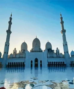 Grand Bur Dubai Masjid UAE Diamond Painting