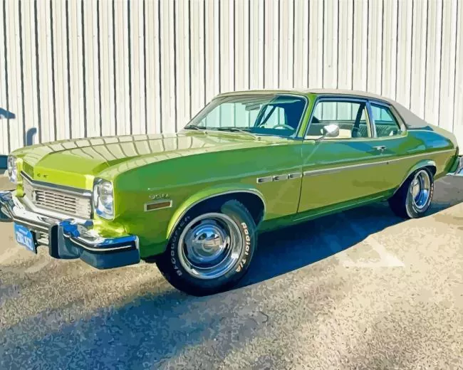 Green 1974 buick skylark Diamond Paints Green 1974 Buick Skylark Diamond Painting