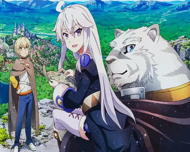 Grimoire of Zero art Diamond By Numbers Grimoire of Zero Art Diamond Painting