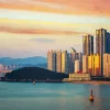 Haeundae Beach Busan South Korea Diamond Painting