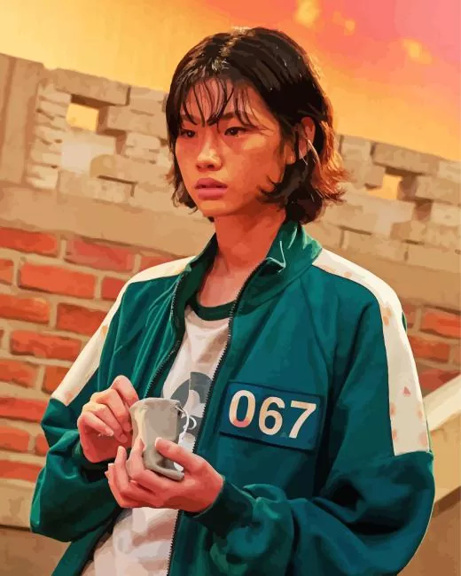 Kang Sae byeok Diamond By Numbers Kang Sae Byeok Player Diamond Painting