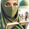 Muslim Burka Girl Diamond Painting