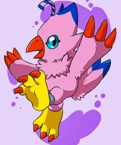 Pokemon Biyomon Diamond Painting