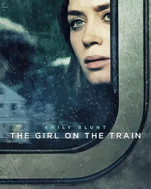 The Girl on the Train Diamond Paintings The Girl on The Train Diamond Painting