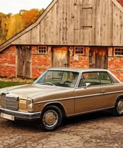 Vintage C114 Mercedes Diamond Painting