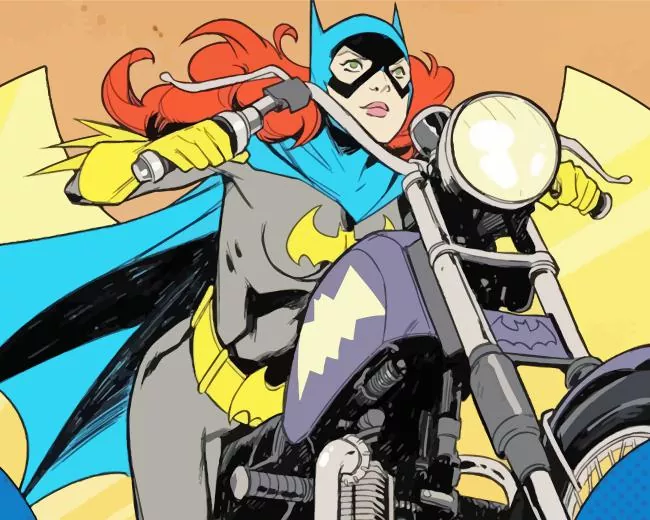 batgirl hero Diamond By Numbers Batgirl Hero Diamond Painting