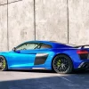 Blue Audi R8 Car Diamond Painting