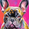 Bulldog Face Diamond Painting