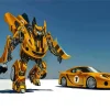 Bumblebee Car Diamond Painting