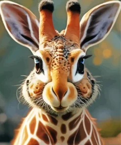 Bunny Giraffe Diamond Painting