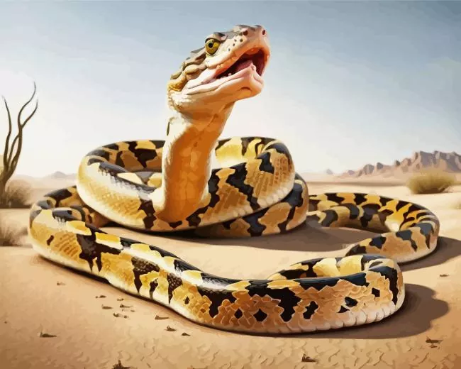 burmese python Diamond By Numbers Burmese Python Diamond Painting