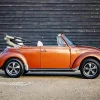 Burnt Orange VW Beetle Convertible Diamond Painting