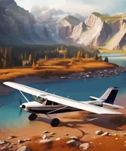 Bush Plane Diamond Painting