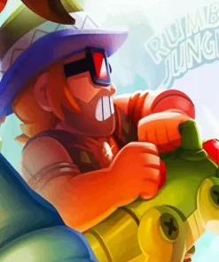 Buster Brawl Stars Diamond Painting