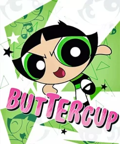 Buttercup Powerpuff Girls Diamond Painting