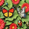 Butterflies And Ladybugs Diamond Painting