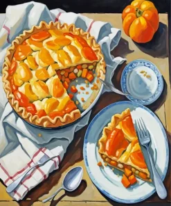 Butternut Squash Cake Diamond Painting