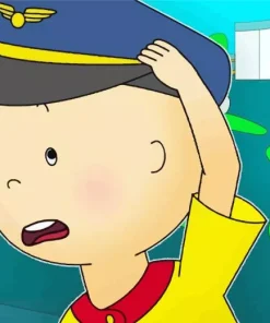 Caillou Cartoon Diamond Painting